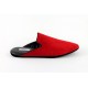 men's slippers MILANO  regal red suede